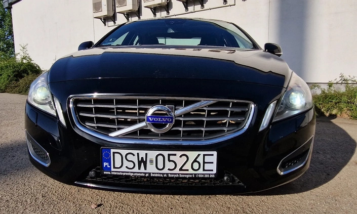 Volvo S60 cena 38900 przebieg: 168500, rok produkcji 2010 z Wolbórz małe 631